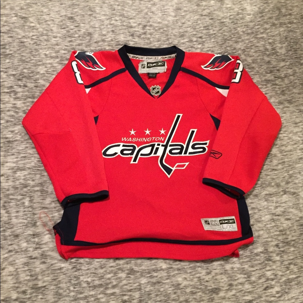 Washington capitals hockey jersey